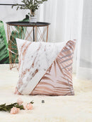 Leaf<b style="color:White;"><font size="1"> -</font></b>&<b style="color:White;"><font size="1"> -</font></b>Marble Pattern Cushion Cover 1pc