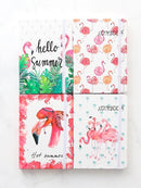 Random<b style="color:White;"><font size="1"> -</font></b>Flamingo Cover Notebook 1pc