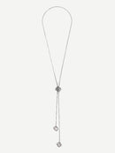 Rhinestone<b style="color:White;"><font size="1"> -</font></b>Detail Lariats Necklace 1pc