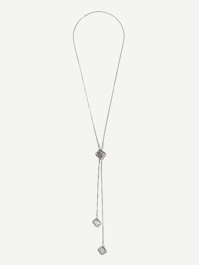 Rhinestone<b style="color:White;"><font size="1"> -</font></b>Detail Lariats Necklace 1pc