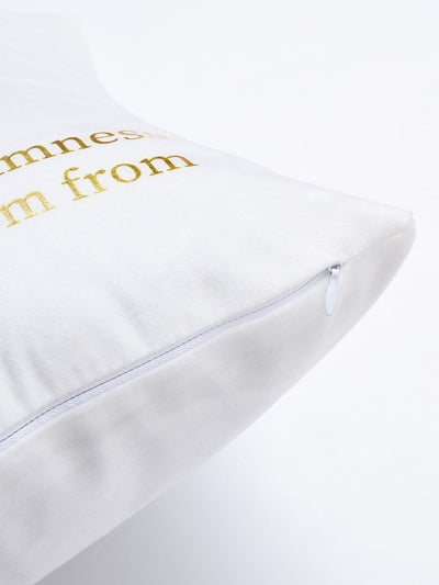 Slogan<b style="color:White;"><font size="1"> -</font></b>Print Cushion Cover 1pc