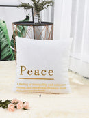 Slogan<b style="color:White;"><font size="1"> -</font></b>Print Cushion Cover 1pc