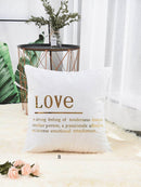 Slogan<b style="color:White;"><font size="1"> -</font></b>Print Cushion Cover 1pc