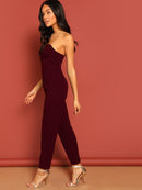 Sweetheart<b style="color:White;"><font size="1"> -</font></b>Neck Tube Tailored Jumpsuit