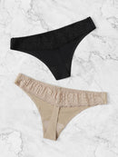 Contrast<b style="color:White;"><font size="1"> -</font></b>Lace Panty Set 2pack