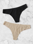 Contrast<b style="color:White;"><font size="1"> -</font></b>Lace Panty Set 2pack