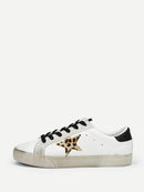 Leopard<b style="color:White;"><font size="1"> -</font></b>Print Low Top Sneakers