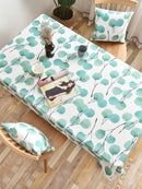 Leaf<b style="color:White;"><font size="1"> -</font></b>Overlay Print Table Cloth