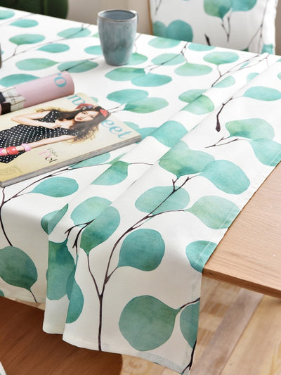 Leaf<b style="color:White;"><font size="1"> -</font></b>Overlay Print Table Cloth