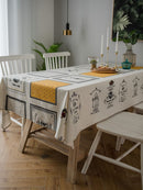 Cutlery<b style="color:White;"><font size="1"> -</font></b>Print Table Cloth