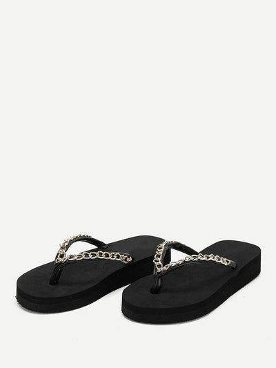 Chain<b style="color:White;"><font size="1"> -</font></b>Decor Flip Flops