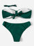 Tie<b style="color:White;"><font size="1"> -</font></b>Back<b style="color:White;"><font size="1"> -</font></b>Bandeau With Panty Bikini