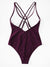 Knot<b style="color:White;"><font size="1"> -</font></b>Front<b style="color:White;"><font size="1"> -</font></b>Cross Back One Piece Swim