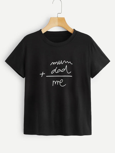 Dad + Mom Me Tee