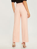 Pocket<b style="color:White;"><font size="1"> -</font></b>Front Waist Belted Pants