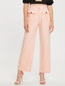 Pocket<b style="color:White;"><font size="1"> -</font></b>Front Waist Belted Pants