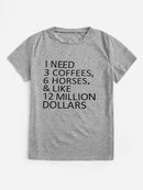 I Need 3 Coffee Tee