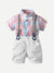 Toddler<b style="color:White;"><font size="1"> -</font></b>Boys<b style="color:White;"><font size="1"> -</font></b>Bow<b style="color:White;"><font size="1"> -</font></b>Tie Plaid Shirt With Shorts