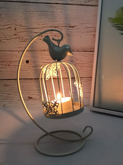 Birdcage Shaped Candlestick