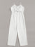 Knot<b style="color:White;"><font size="1"> -</font></b>Back<b style="color:White;"><font size="1"> -</font></b>Button Detail Cami Jumpsuit