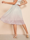 Ombre<b style="color:White;"><font size="1"> -</font></b>Glitter Flare Skirt