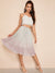 Ombre<b style="color:White;"><font size="1"> -</font></b>Glitter Flare Skirt