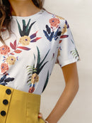 Floral<b style="color:White;"><font size="1"> -</font></b>and Plants Tee