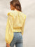 Ruffle<b style="color:White;"><font size="1"> -</font></b>Trim Schiffy Peplum Top