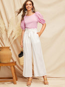 Schiffy<b style="color:White;"><font size="1"> -</font></b>Puff Sleeve Top