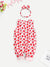 Baby<b style="color:White;"><font size="1"> -</font></b>Strawberry<b style="color:White;"><font size="1"> -</font></b>Print Jumpsuit & Headband