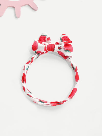 Baby<b style="color:White;"><font size="1"> -</font></b>Strawberry<b style="color:White;"><font size="1"> -</font></b>Print Jumpsuit & Headband