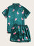 Flamingo<b style="color:White;"><font size="1"> -</font></b>Print<b style="color:White;"><font size="1"> -</font></b>Polka Dot Satin Pajama Set