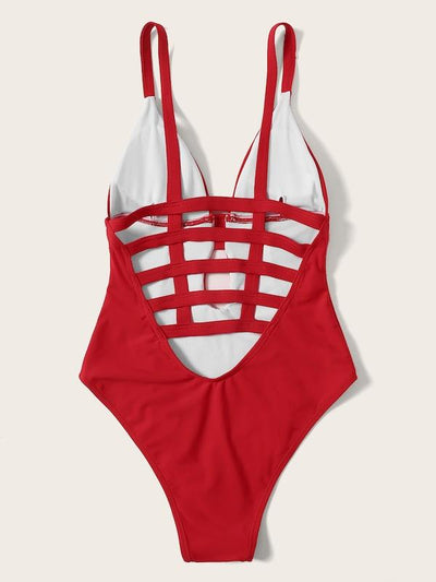 Mesh<b style="color:White;"><font size="1"> -</font></b>Panel One Piece Swimsuit