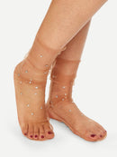 Star<b style="color:White;"><font size="1"> -</font></b>Decor<b style="color:White;"><font size="1"> -</font></b>Slouch Net Socks 2pairs