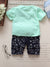 Toddler<b style="color:White;"><font size="1"> -</font></b>Boys<b style="color:White;"><font size="1"> -</font></b>Feeder Print Tee With Shorts