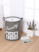 Letter<b style="color:White;"><font size="1"> -</font></b>Print Drawstring Storage Basket