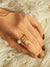 Faux<b style="color:White;"><font size="1"> -</font></b>Pearl<b style="color:White;"><font size="1"> -</font></b>Detail Cuff Ring 1pc