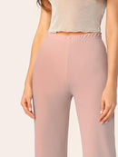 Flare<b style="color:White;"><font size="1"> -</font></b>Leg Solid Pants