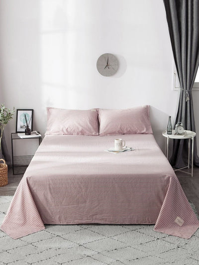 Striped<b style="color:White;"><font size="1"> -</font></b>Pattern Print Flat Sheet