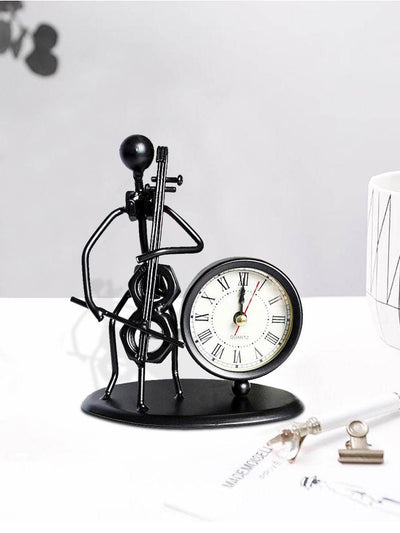 Cello<b style="color:White;"><font size="1"> -</font></b>Decor Desktop Clock