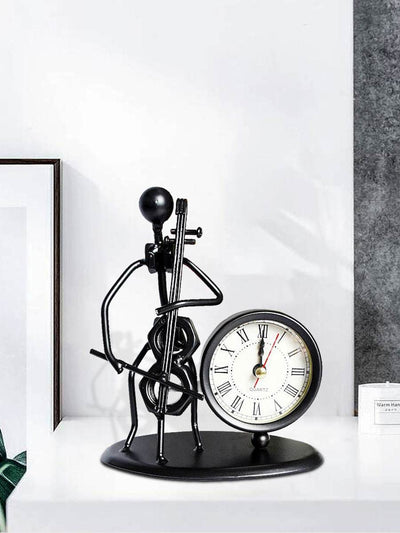 Cello<b style="color:White;"><font size="1"> -</font></b>Decor Desktop Clock