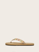 Plaited<b style="color:White;"><font size="1"> -</font></b>Detail Flip Flops