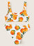 Random<b style="color:White;"><font size="1"> -</font></b>Orange<b style="color:White;"><font size="1"> -</font></b>Print<b style="color:White;"><font size="1"> -</font></b>Tank Top With Panty Bikini Set