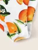 Random<b style="color:White;"><font size="1"> -</font></b>Orange<b style="color:White;"><font size="1"> -</font></b>Print<b style="color:White;"><font size="1"> -</font></b>Tank Top With Panty Bikini Set