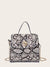 Snakeskin<b style="color:White;"><font size="1"> -</font></b>Print Satchel Bag