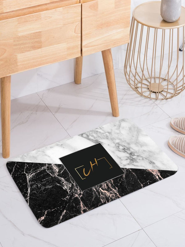 Marble<b style="color:White;"><font size="1"> -</font></b>Pattern Print Floor Mat