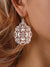 Hollow<b style="color:White;"><font size="1"> -</font></b>Flower<b style="color:White;"><font size="1"> -</font></b>Design Drop Earrings 1pair