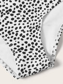 Peplum<b style="color:White;"><font size="1"> -</font></b>Top<b style="color:White;"><font size="1"> -</font></b>With<b style="color:White;"><font size="1"> -</font></b>Leopard Ruched High Waist Bikini Set