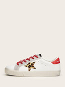 Leopard<b style="color:White;"><font size="1"> -</font></b>Print Low Top Sneakers