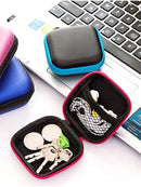 Random<b style="color:White;"><font size="1"> -</font></b>Color<b style="color:White;"><font size="1"> -</font></b>Earphone Storage Bag 1pc